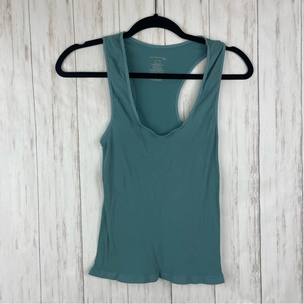 Free People Intimately sea foam green tank